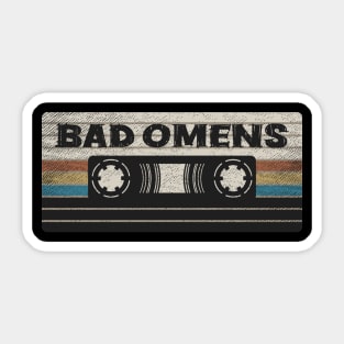 Bad Omens Mix Tape Sticker